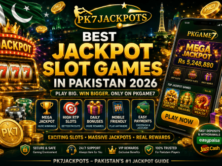 Best Jackpot Slot Games in Pakistan 2026