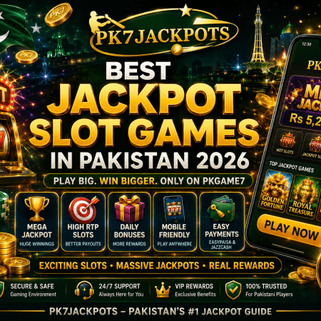 Best Jackpot Slot Games in Pakistan 2026