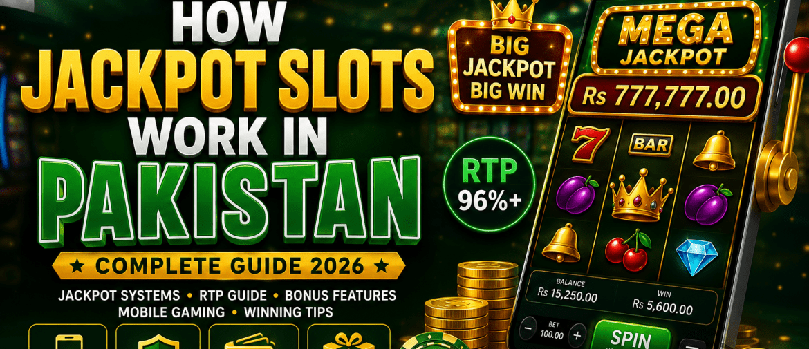 How Jackpot Slots Work in Pakistan 2026