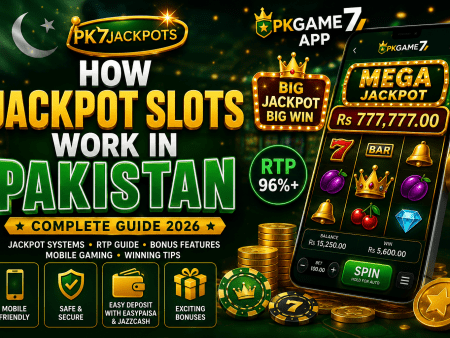 How Jackpot Slots Work in Pakistan 2026
