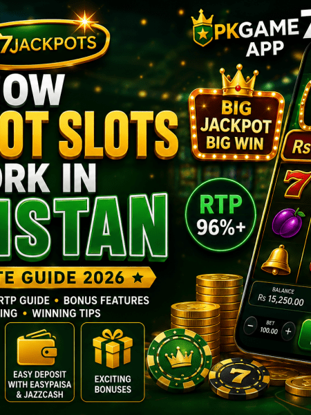 How Jackpot Slots Work in Pakistan 2026