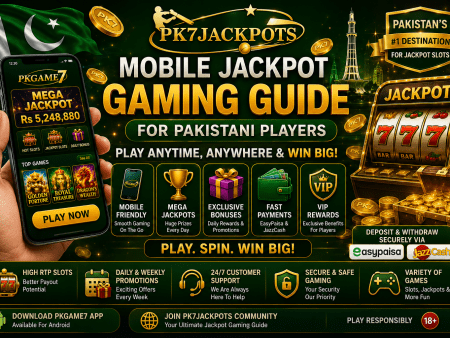 Mobile Jackpot Gaming Guide for Pakistani Players