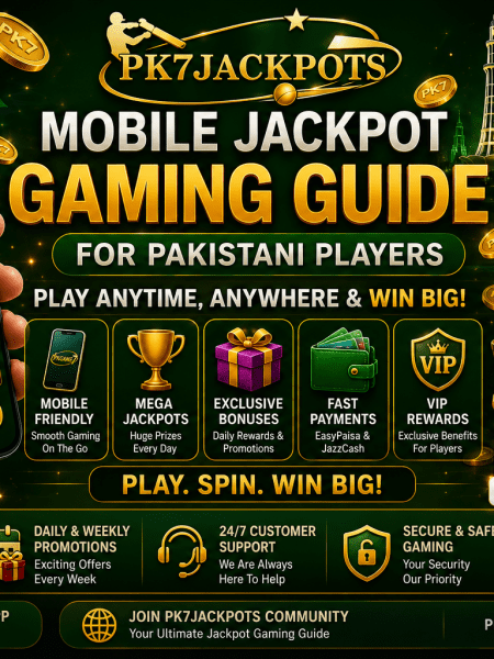 Mobile Jackpot Gaming Guide for Pakistani Players